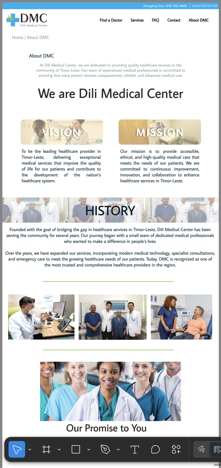 Dili Medical Center Services
